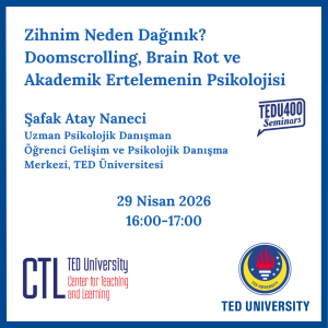 TEDU400: 29NİSAN2026